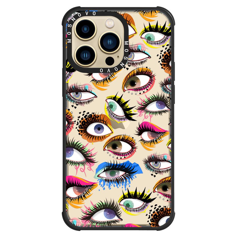 Eyes Phone Case - iPhone 13 Pro Case - MOSNOVO