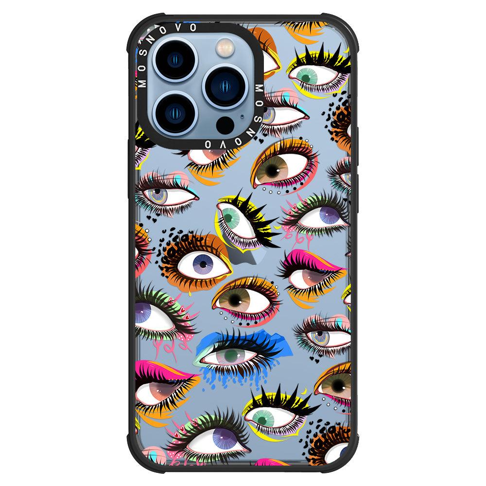 Eyes Phone Case - iPhone 13 Pro Case - MOSNOVO