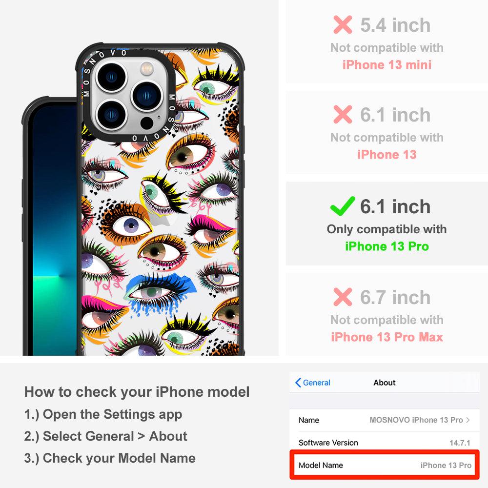 Eyes Phone Case - iPhone 13 Pro Case - MOSNOVO