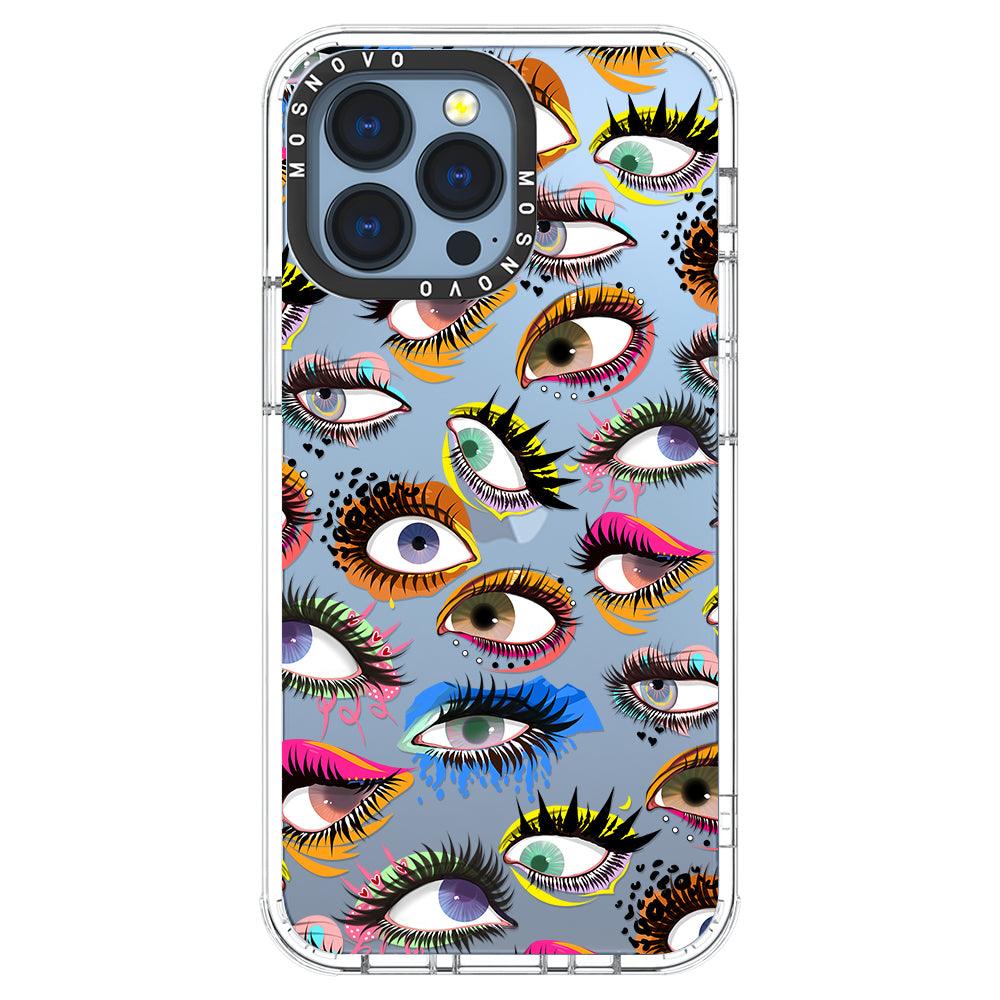 Eyes Phone Case - iPhone 13 Pro Case - MOSNOVO