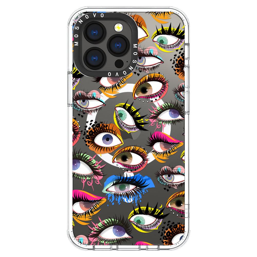 Eyes Phone Case - iPhone 13 Pro Case - MOSNOVO