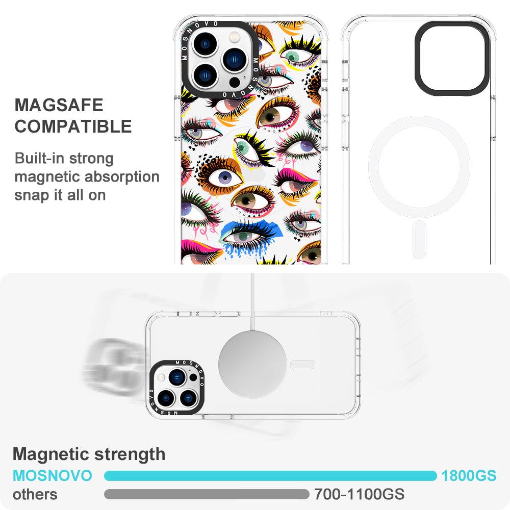 Eyes Phone Case - iPhone 13 Pro Case - MOSNOVO