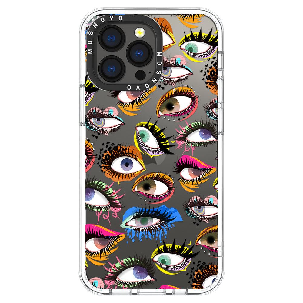 Eyes Phone Case - iPhone 13 Pro Case - MOSNOVO