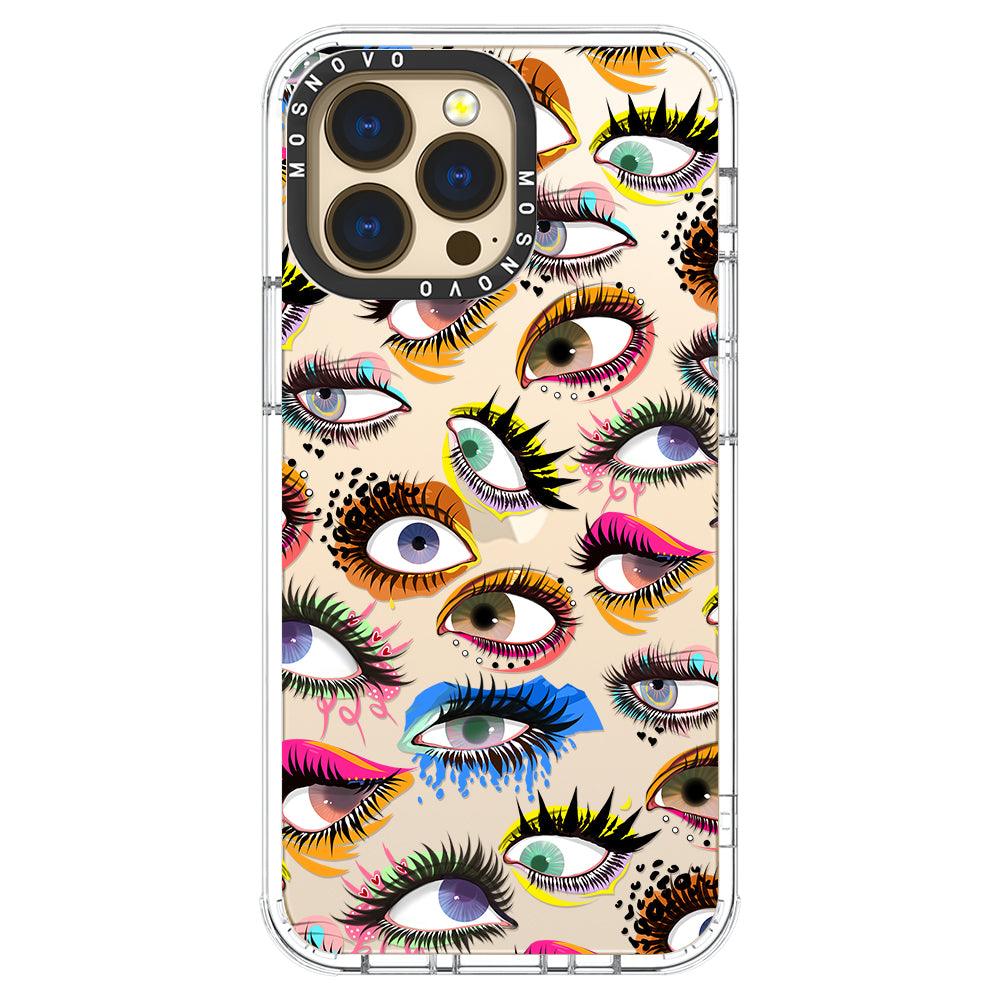 Eyes Phone Case - iPhone 13 Pro Case - MOSNOVO