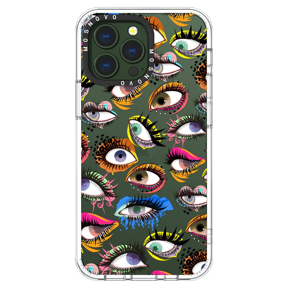 Eyes Phone Case - iPhone 13 Pro Case - MOSNOVO