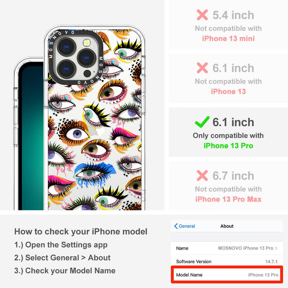 Eyes Phone Case - iPhone 13 Pro Case - MOSNOVO