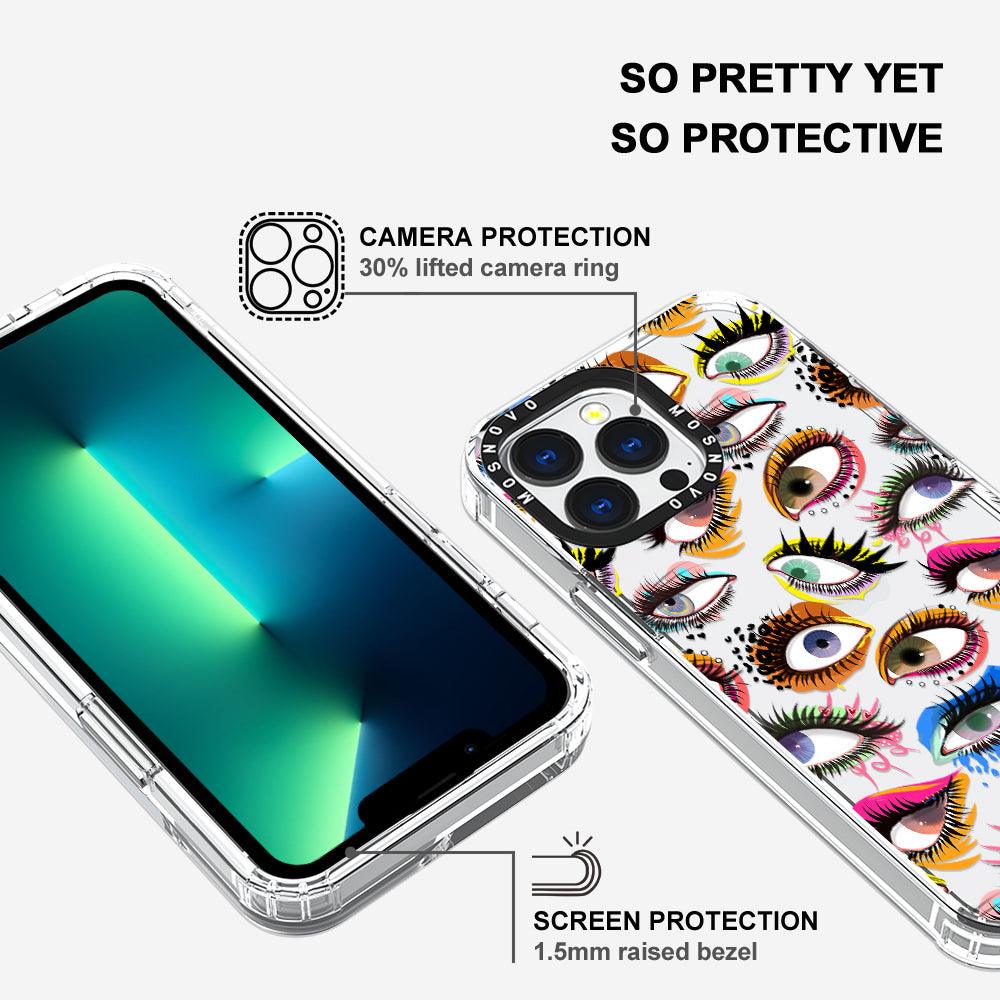 Eyes Phone Case - iPhone 13 Pro Case - MOSNOVO