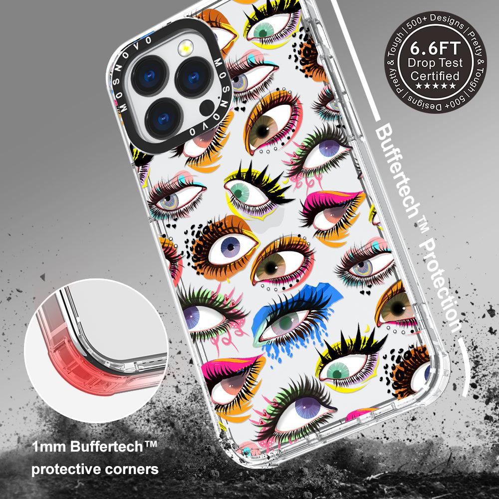 Eyes Phone Case - iPhone 13 Pro Case - MOSNOVO