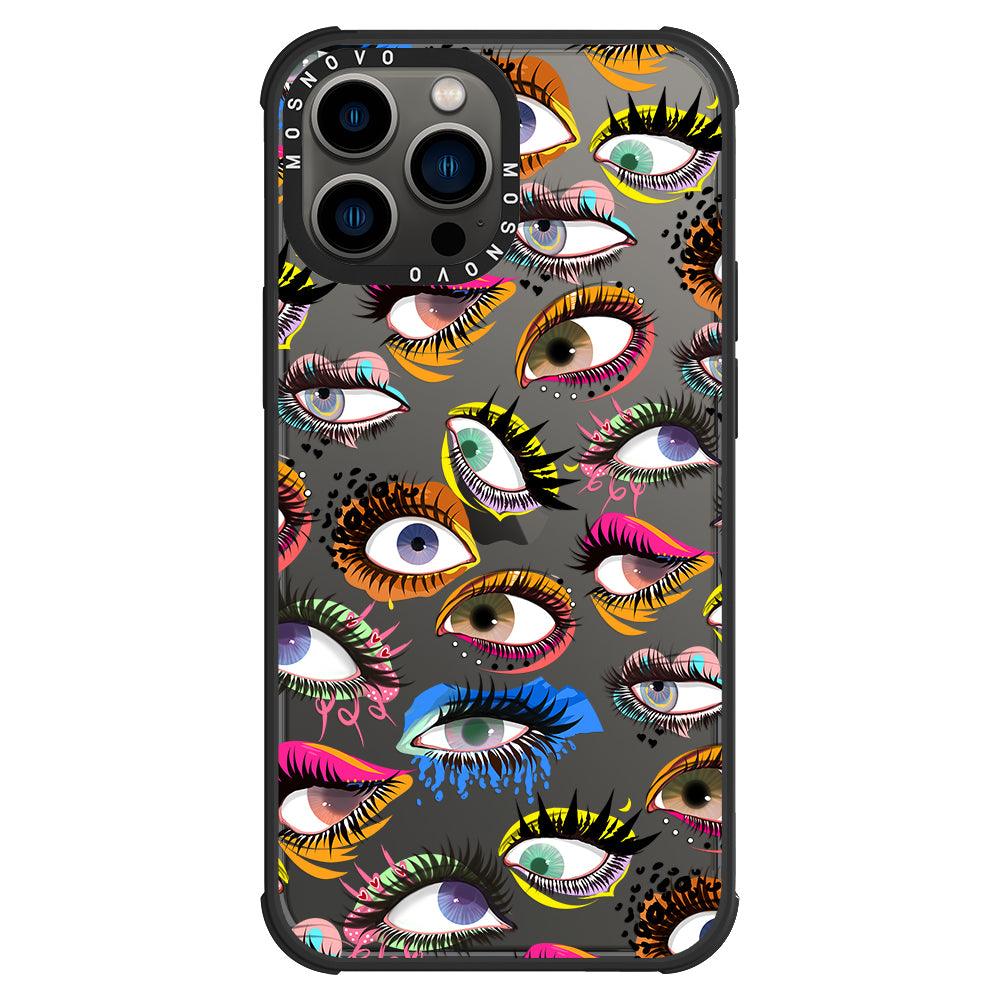 Eyes Phone Case - iPhone 13 Pro Max Case - MOSNOVO