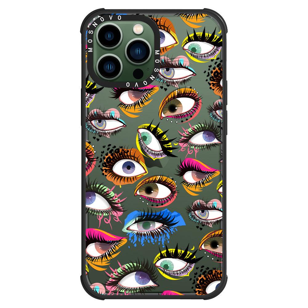 Eyes Phone Case - iPhone 13 Pro Max Case - MOSNOVO