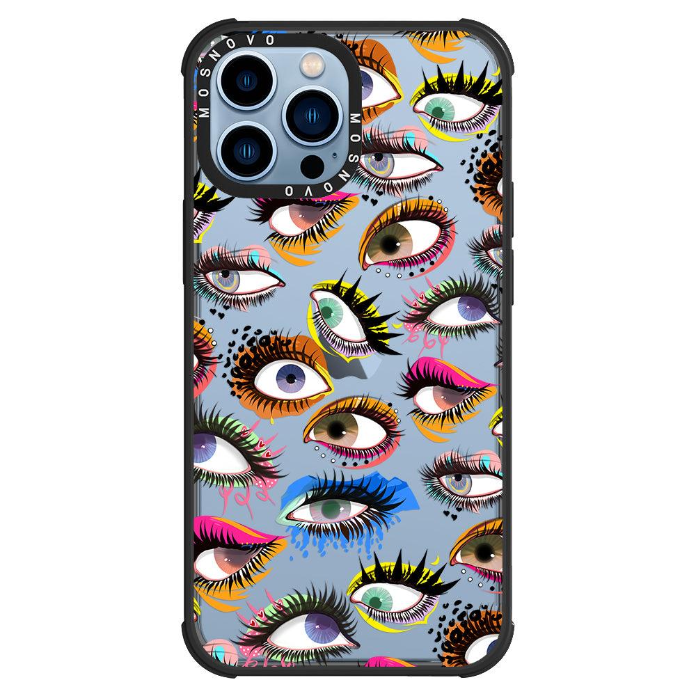 Eyes Phone Case - iPhone 13 Pro Max Case - MOSNOVO