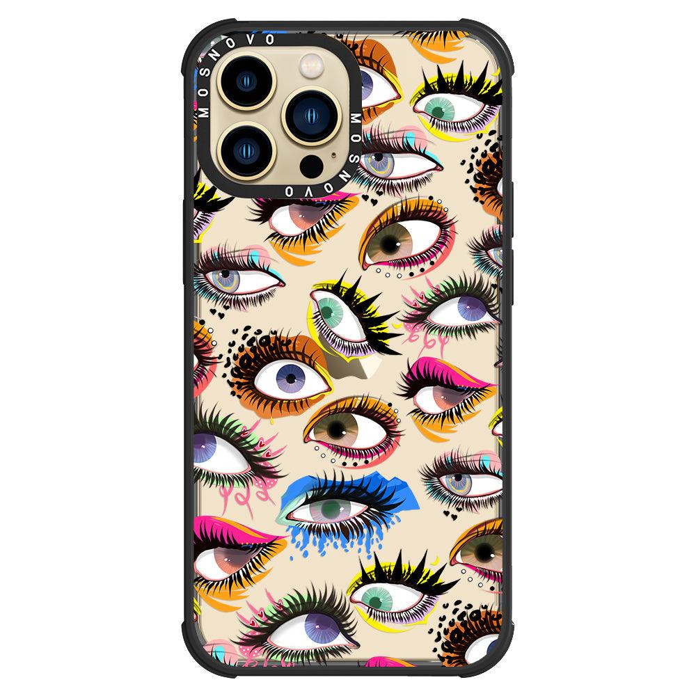 Eyes Phone Case - iPhone 13 Pro Max Case - MOSNOVO