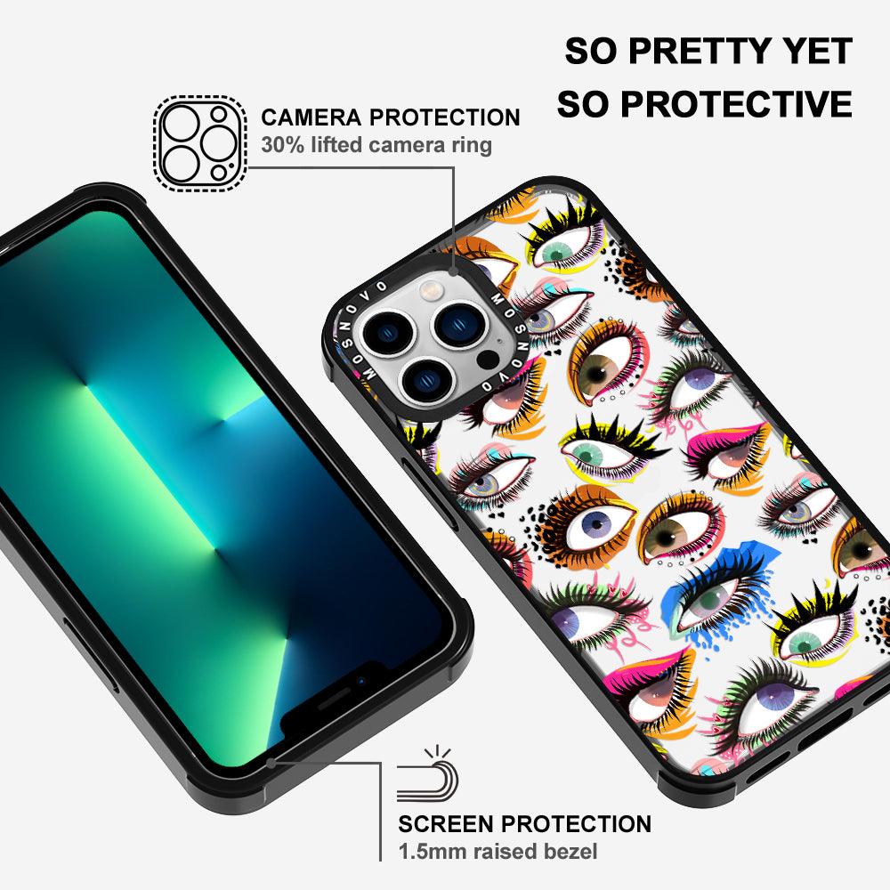 Eyes Phone Case - iPhone 13 Pro Max Case - MOSNOVO