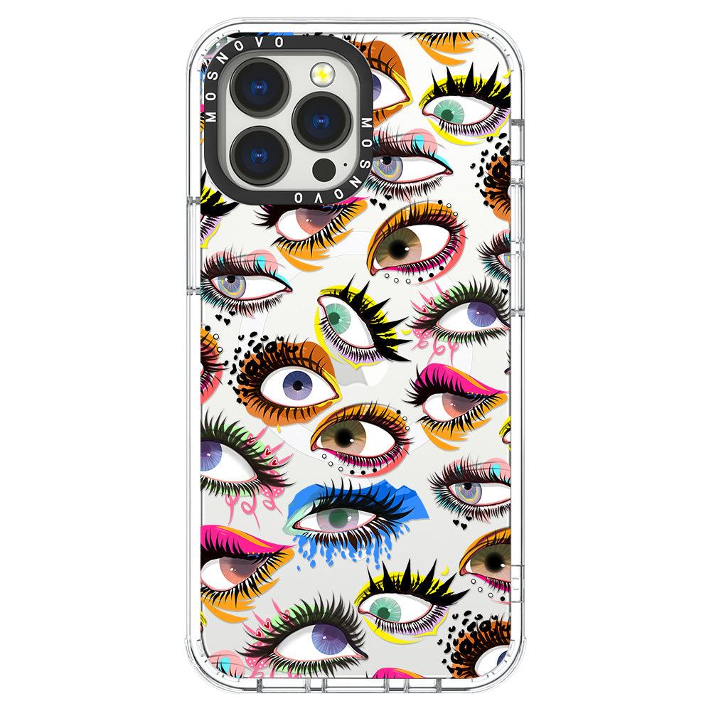 Eyes Phone Case - iPhone 13 Pro Max Case - MOSNOVO