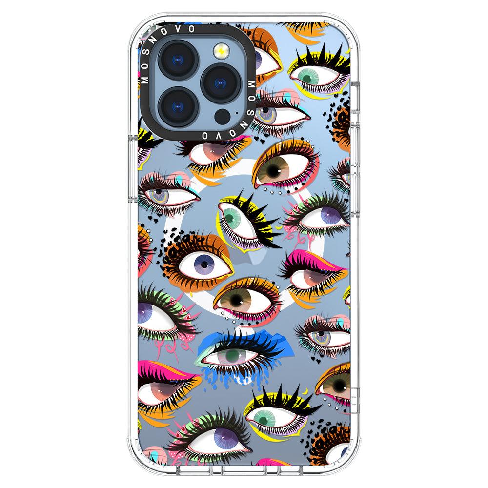 Eyes Phone Case - iPhone 13 Pro Max Case - MOSNOVO