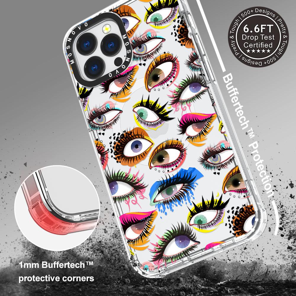 Eyes Phone Case - iPhone 13 Pro Max Case - MOSNOVO