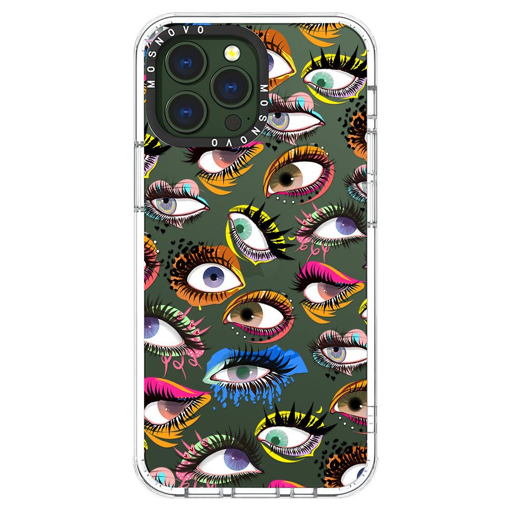 Eyes Phone Case - iPhone 13 Pro Max Case - MOSNOVO