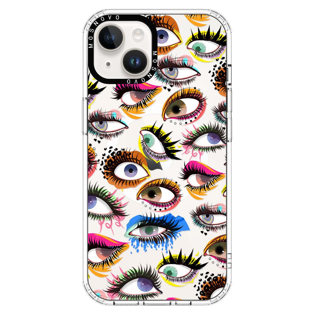 Eyes Phone Case - iPhone 14 Case - MOSNOVO