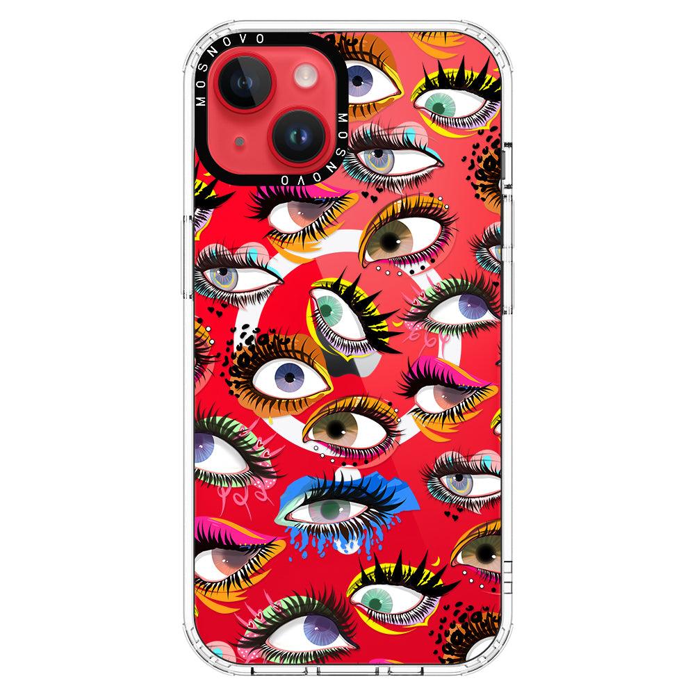 Eyes Phone Case - iPhone 14 Case - MOSNOVO