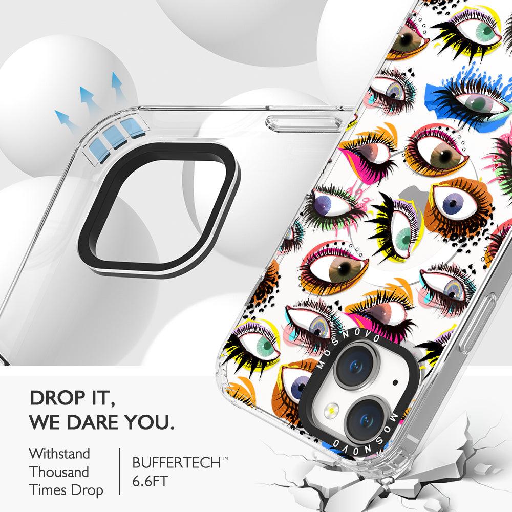 Eyes Phone Case - iPhone 14 Case - MOSNOVO