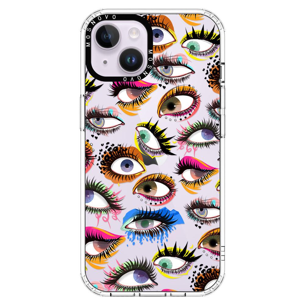 Eyes Phone Case - iPhone 14 Case - MOSNOVO