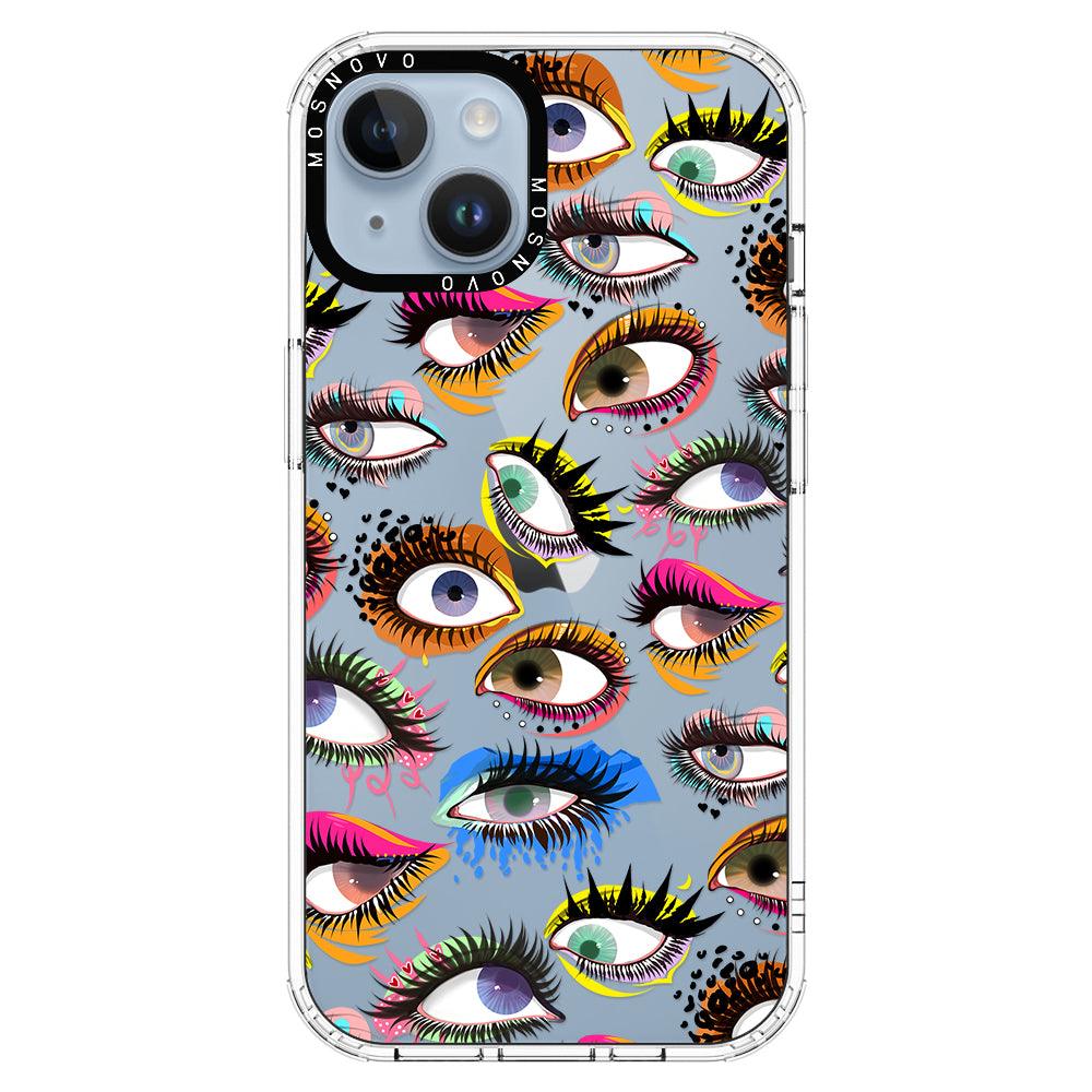 Eyes Phone Case - iPhone 14 Case - MOSNOVO