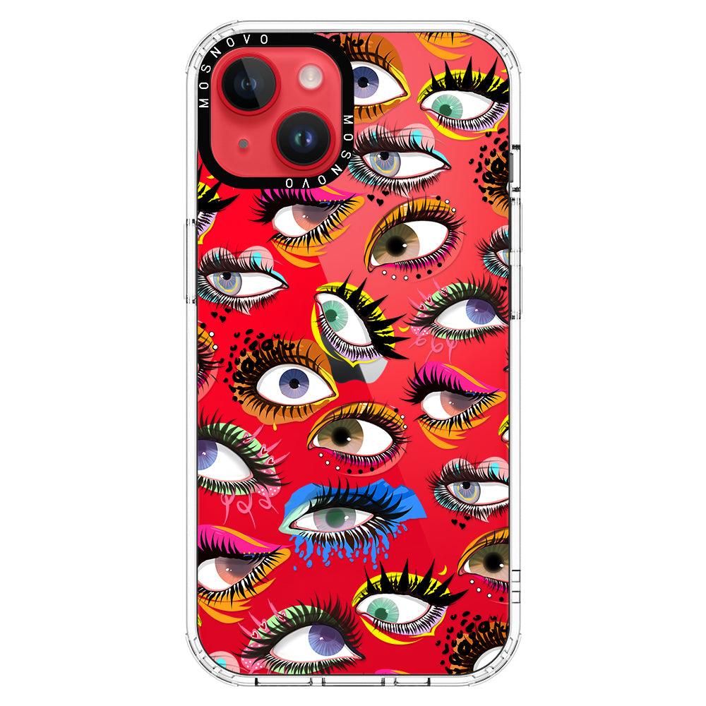 Eyes Phone Case - iPhone 14 Case - MOSNOVO