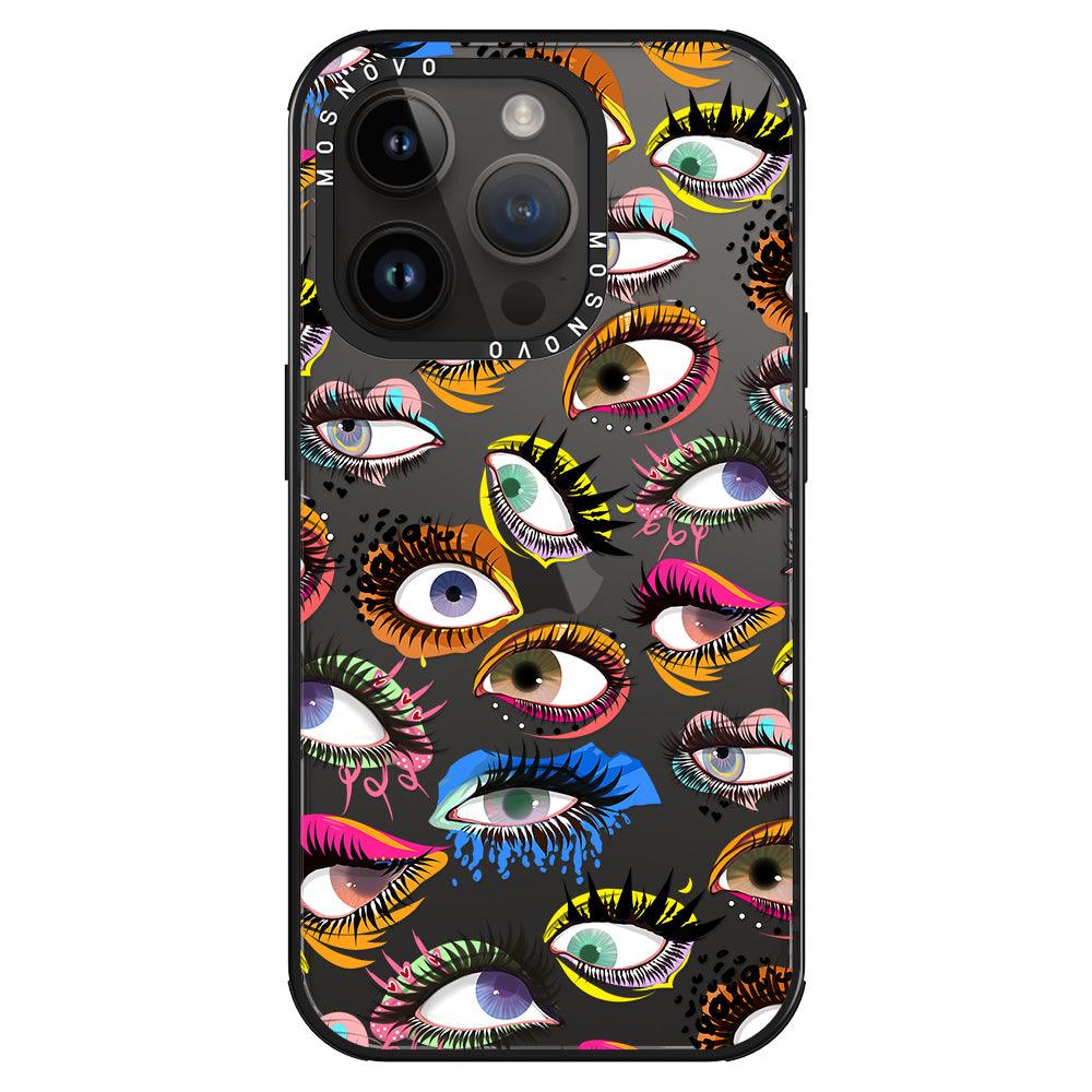 Eyes Phone Case - iPhone 14 Pro Case - MOSNOVO