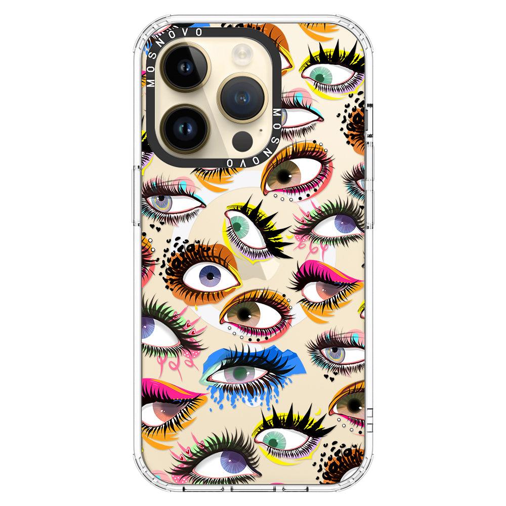 Eyes Phone Case - iPhone 14 Pro Case - MOSNOVO