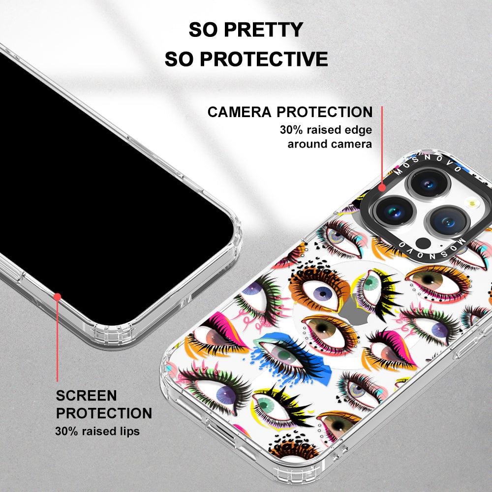 Eyes Phone Case - iPhone 14 Pro Case - MOSNOVO