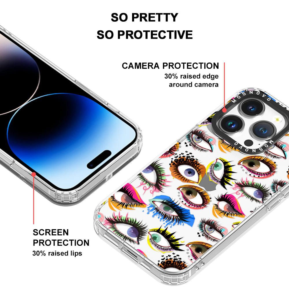 Eyes Phone Case - iPhone 14 Pro Case - MOSNOVO