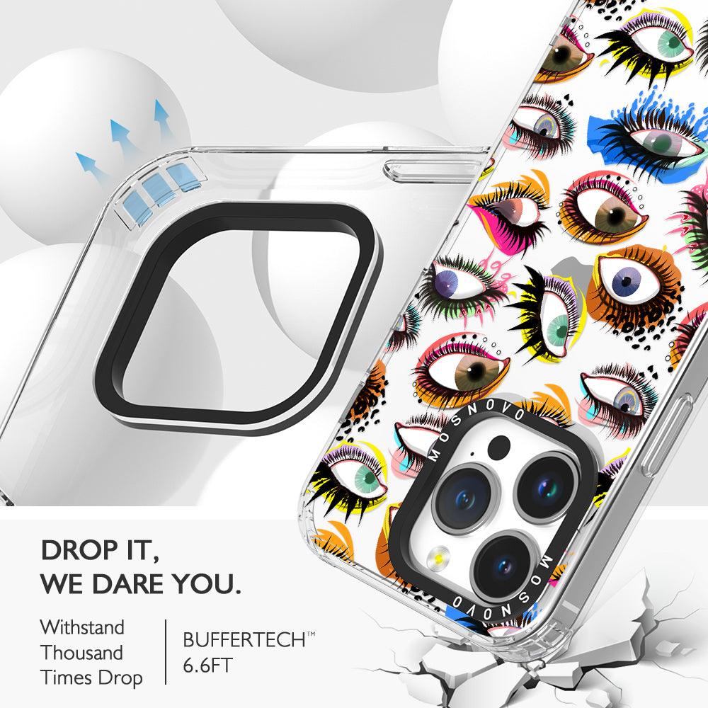 Eyes Phone Case - iPhone 14 Pro Case - MOSNOVO