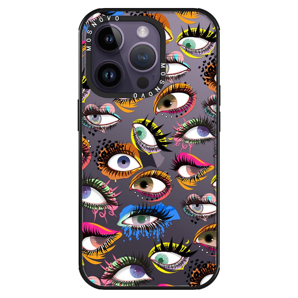 Eyes Phone Case - iPhone 14 Pro Case - MOSNOVO