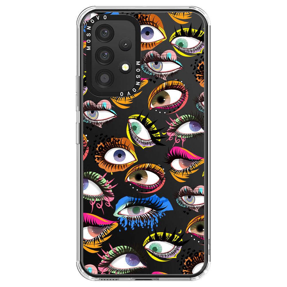 Art of Eyes Phone Case - Samsung Galaxy A53 Case - MOSNOVO