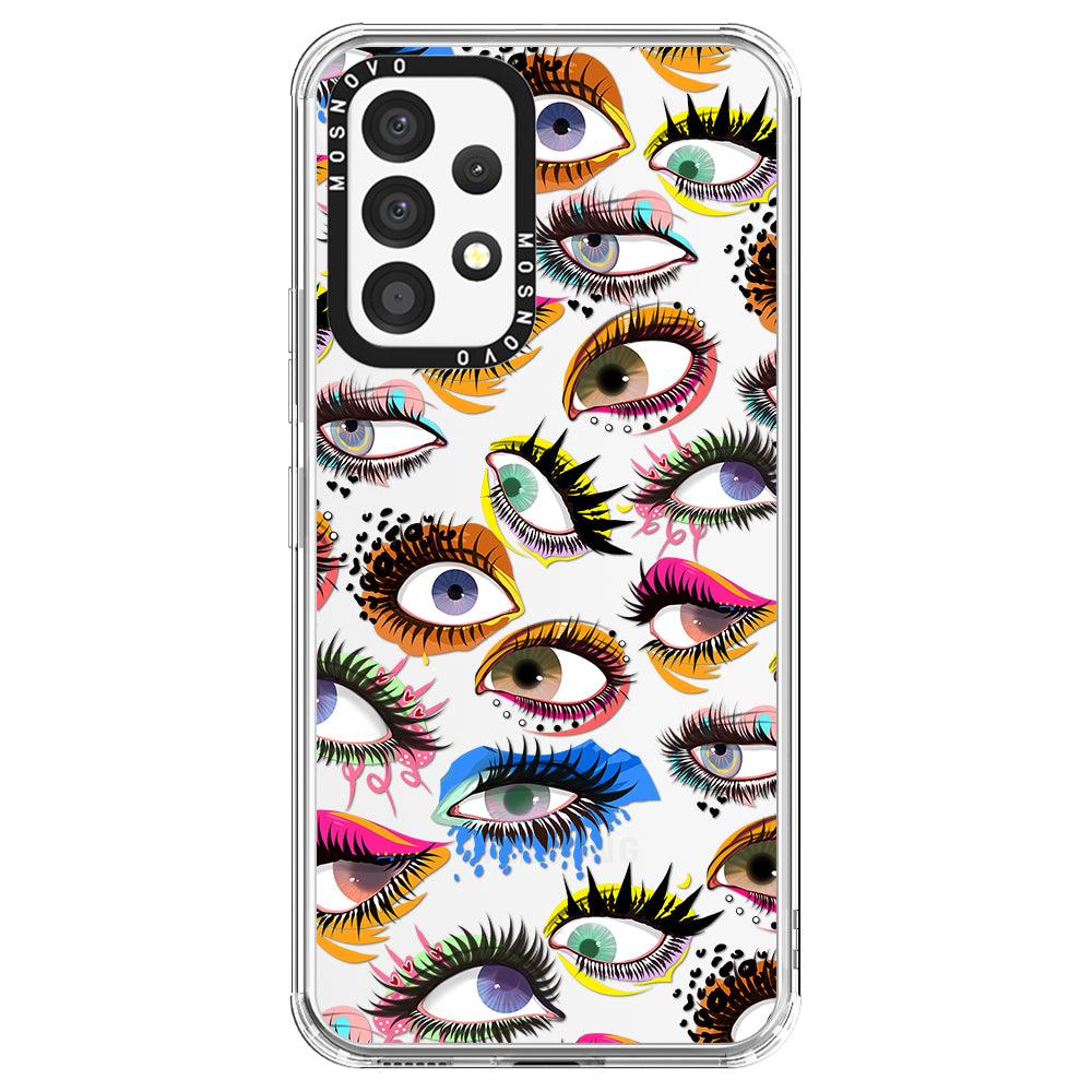 Art of Eyes Phone Case - Samsung Galaxy A53 Case - MOSNOVO