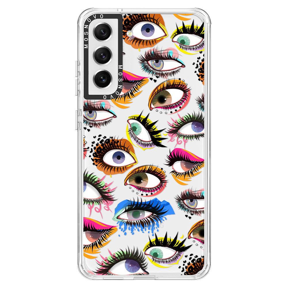 Art of Eyes Phone Case - Samsung Galaxy S21 FE Case - MOSNOVO