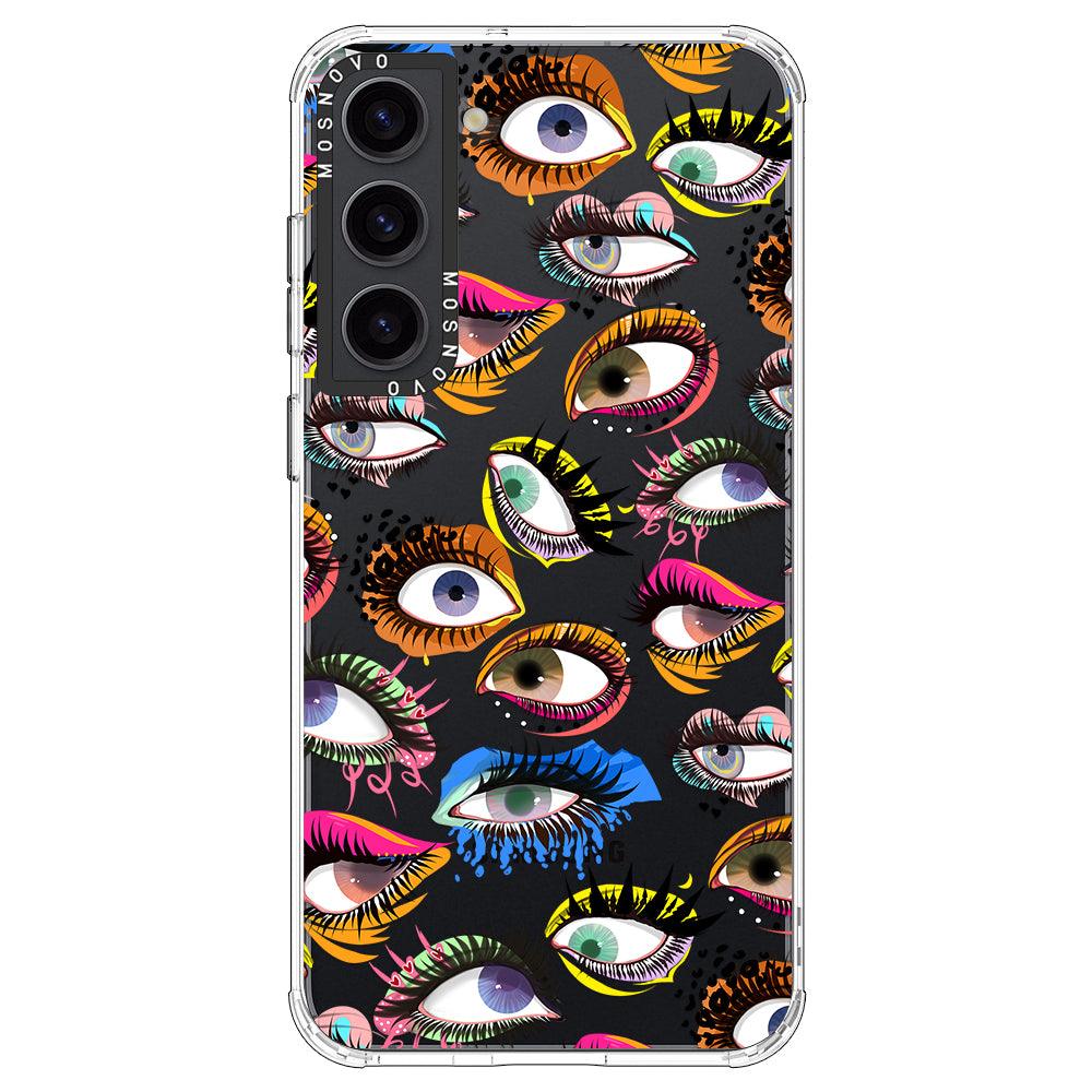 Art of Eyes Phone Case - Samsung Galaxy S23 Case - MOSNOVO