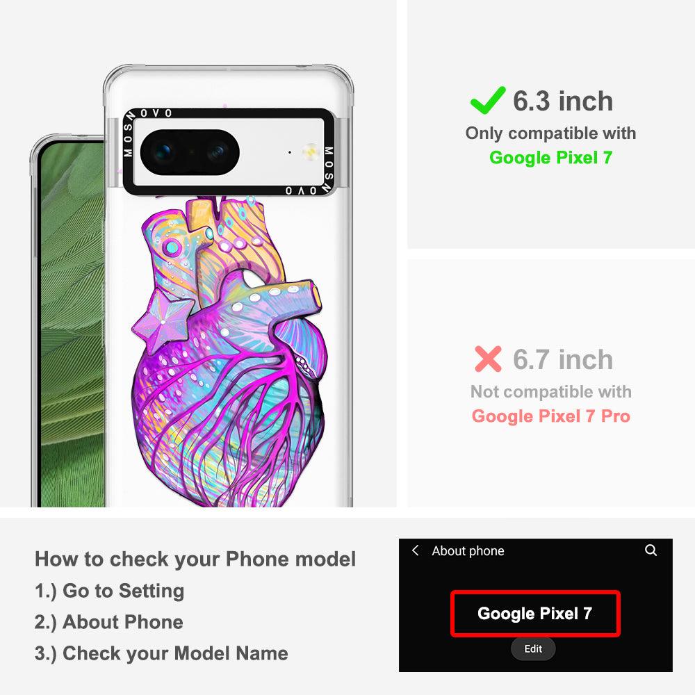 Art of Heart Phone Case - Google Pixel 7 Case - MOSNOVO