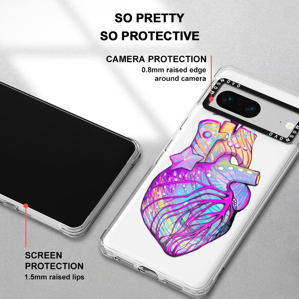 Art of Heart Phone Case - Google Pixel 7 Case - MOSNOVO