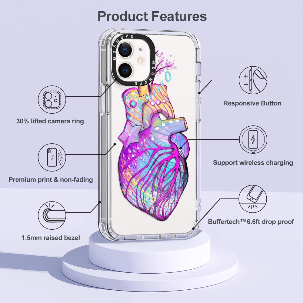 Art of Heart Phone Case - iPhone 12 Mini Case - MOSNOVO