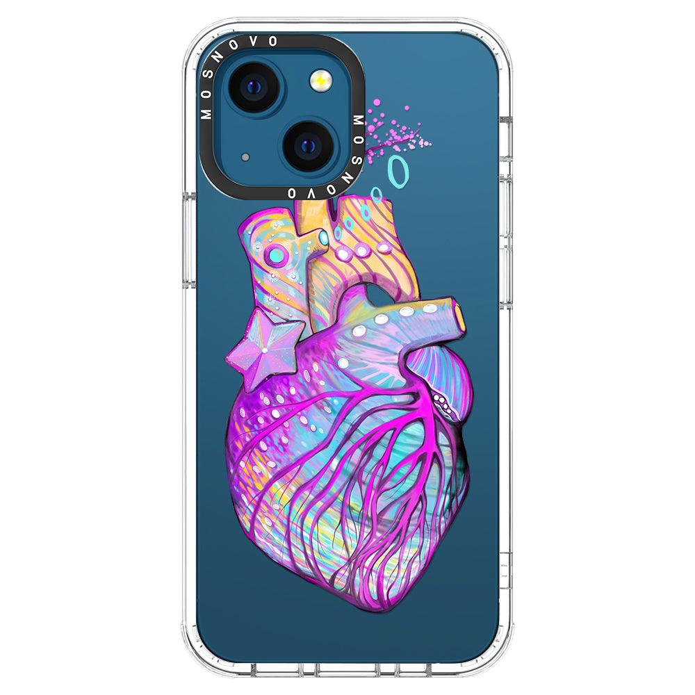 The Heart of Art Phone Case - iPhone 13 Mini Case - MOSNOVO