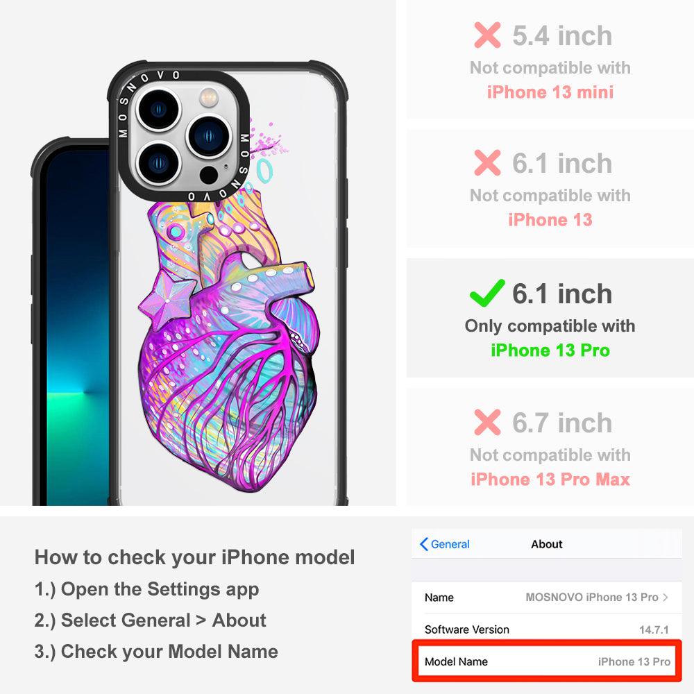 The Heart of Art Phone Case - iPhone 13 Pro Case - MOSNOVO