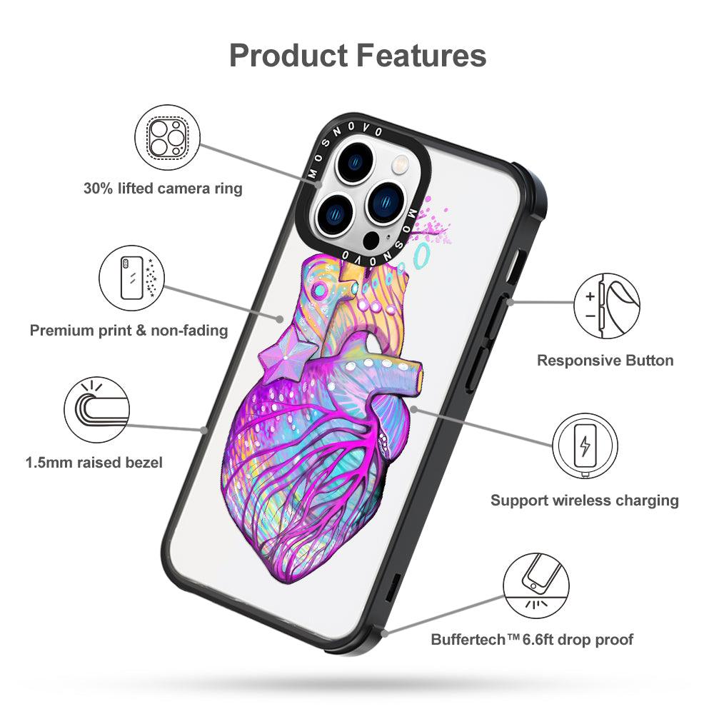 The Heart of Art Phone Case - iPhone 13 Pro Case - MOSNOVO