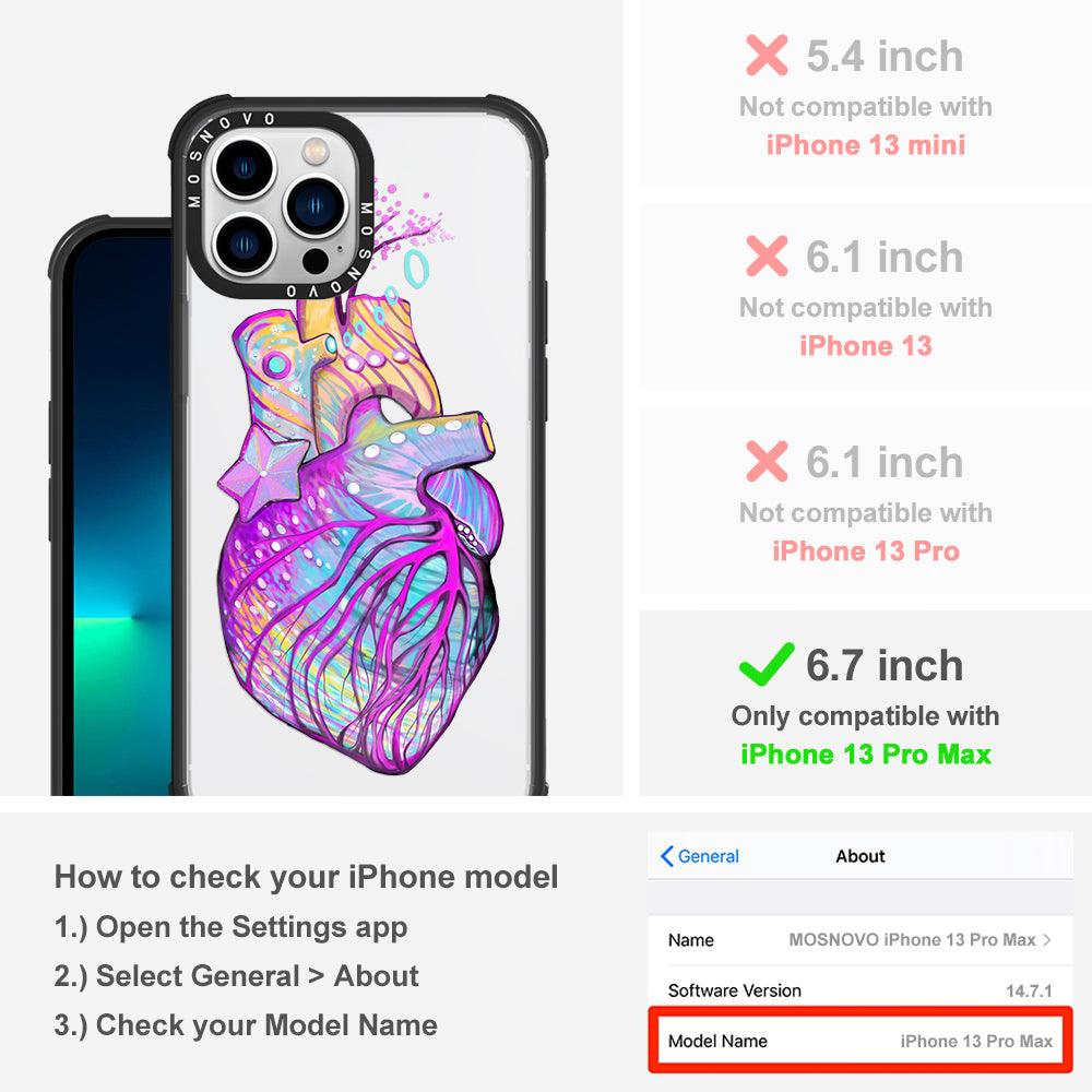 The Heart of Art Phone Case - iPhone 13 Pro Max Case - MOSNOVO