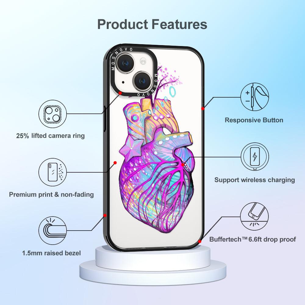 The Heart of Art Phone Case - iPhone 14 Plus Case - MOSNOVO