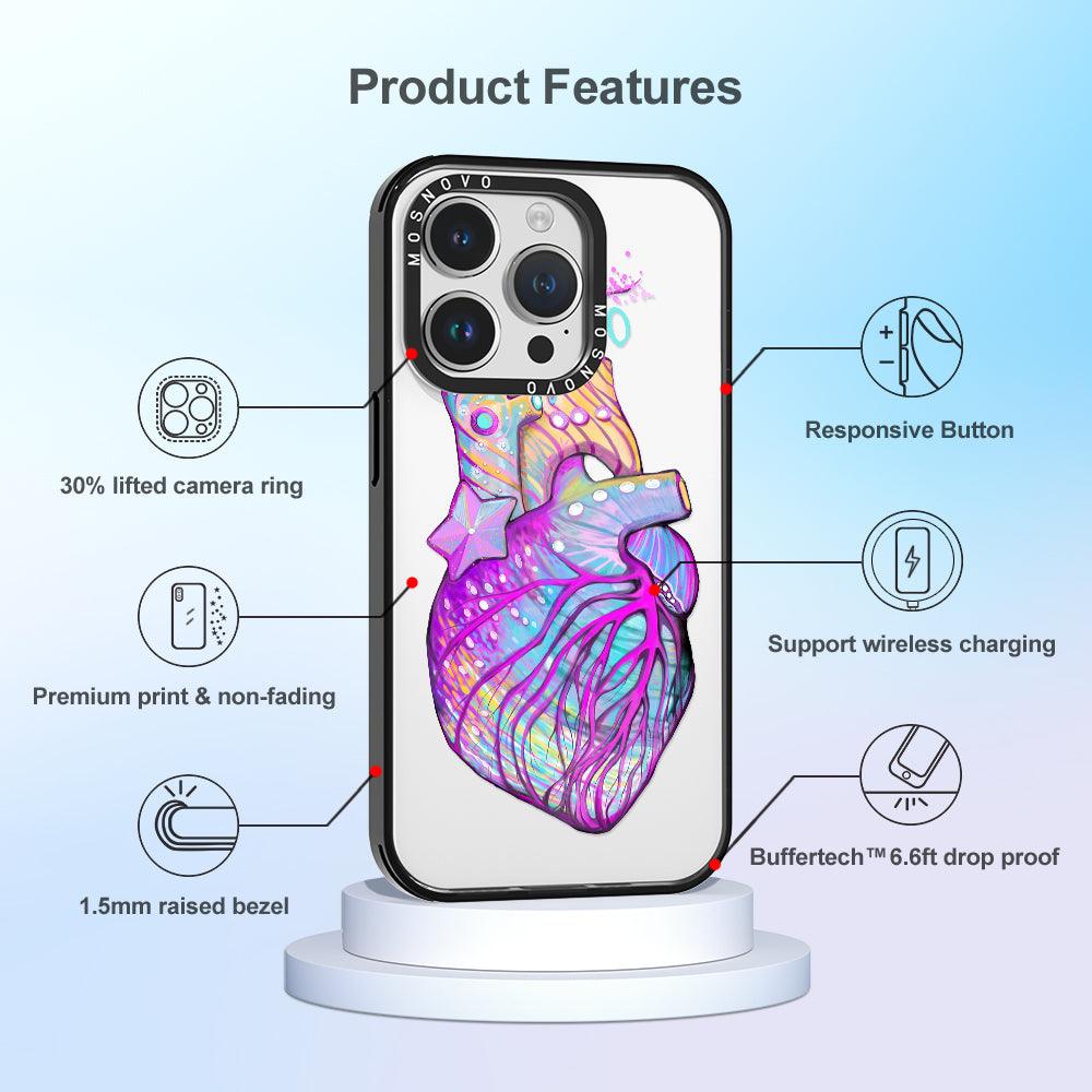 The Heart of Art Phone Case - iPhone 14 Pro Case - MOSNOVO