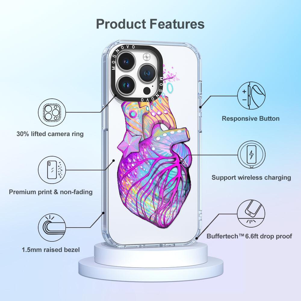 The Heart of Art Phone Case - iPhone 14 Pro Max Case - MOSNOVO