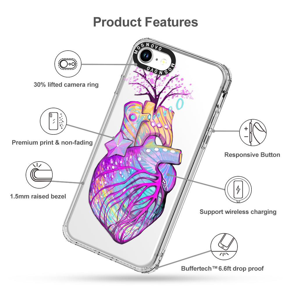 The Heart of Art Phone Case - iPhone 8 Case - MOSNOVO