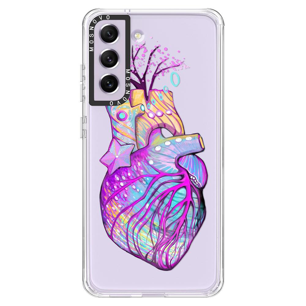 Art of Heart Phone Case - Samsung Galaxy S21 FE Case - MOSNOVO