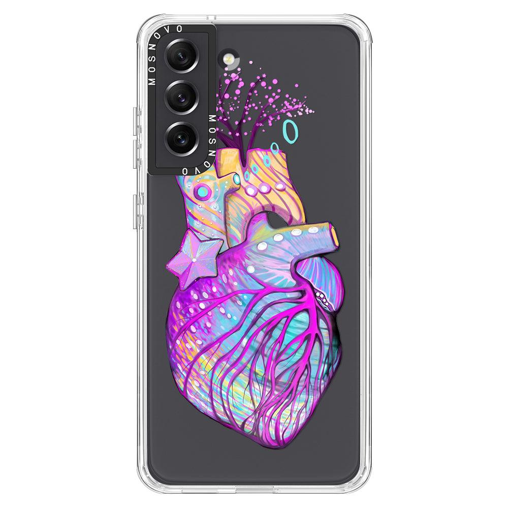 Art of Heart Phone Case - Samsung Galaxy S21 FE Case - MOSNOVO